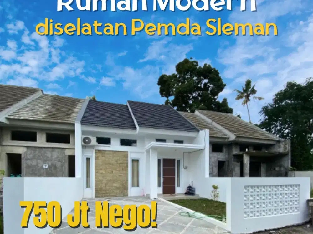Rumah Idaman nan Asri Sleman Legalitas Lengkap Harga Nego