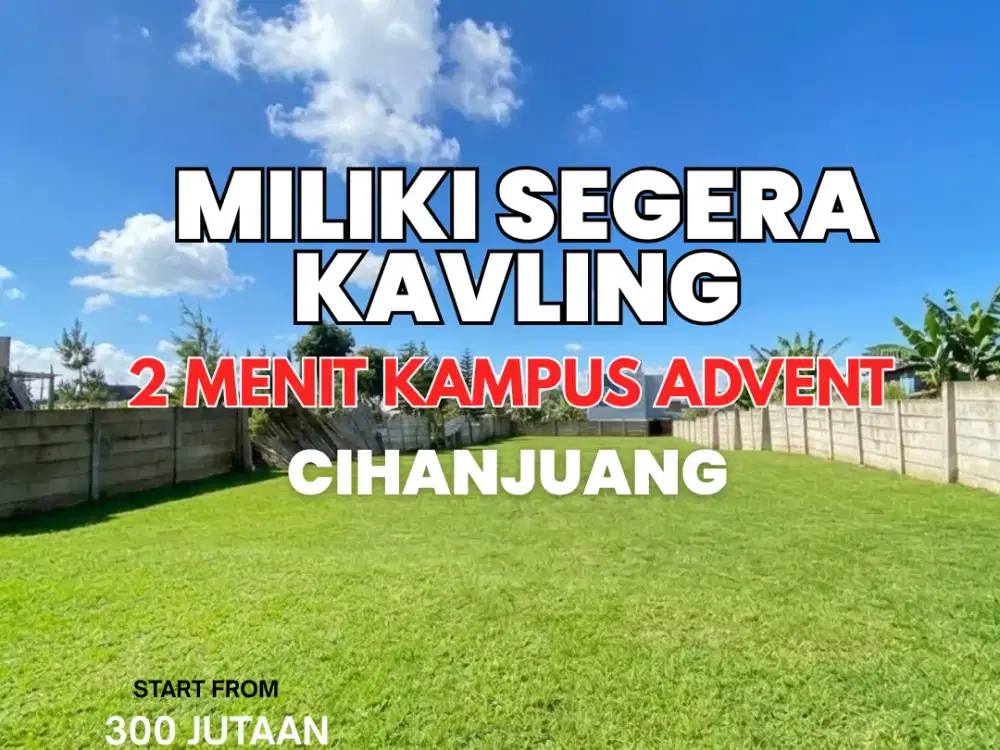 Investasi Tanah Cihanjuang – Dalam Komplek One Gate System