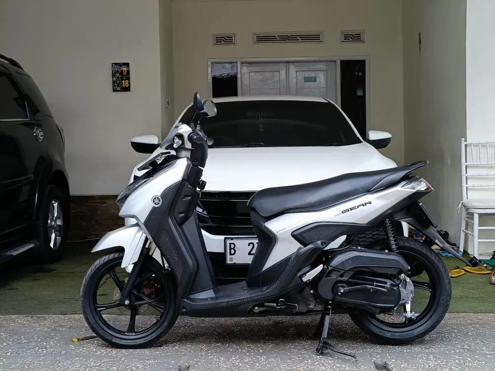 Yamaha gear 125 tahun 2022 idling stop/tt boleh gan cash lebih bagus