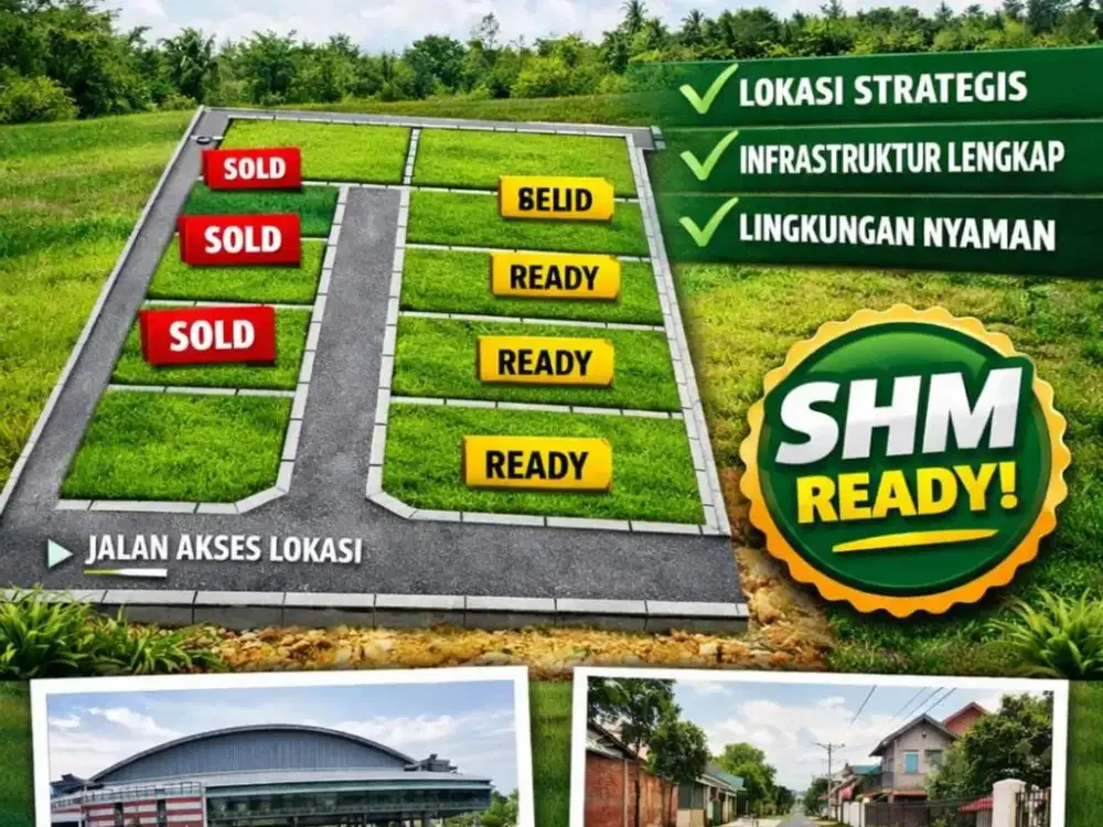 Dijual Tanah Kavling di Kedungkandang – Siap Bangun