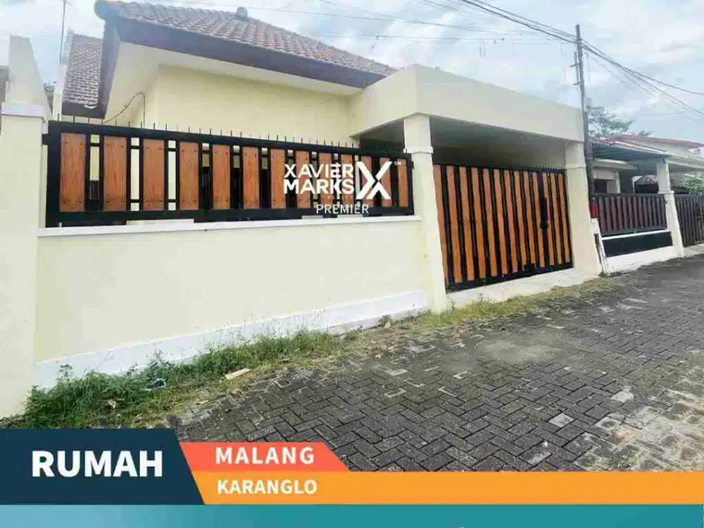 Dijual Rumah Baru Siap Huni Dekat Exit Tol Singosari di Karanglo Malang