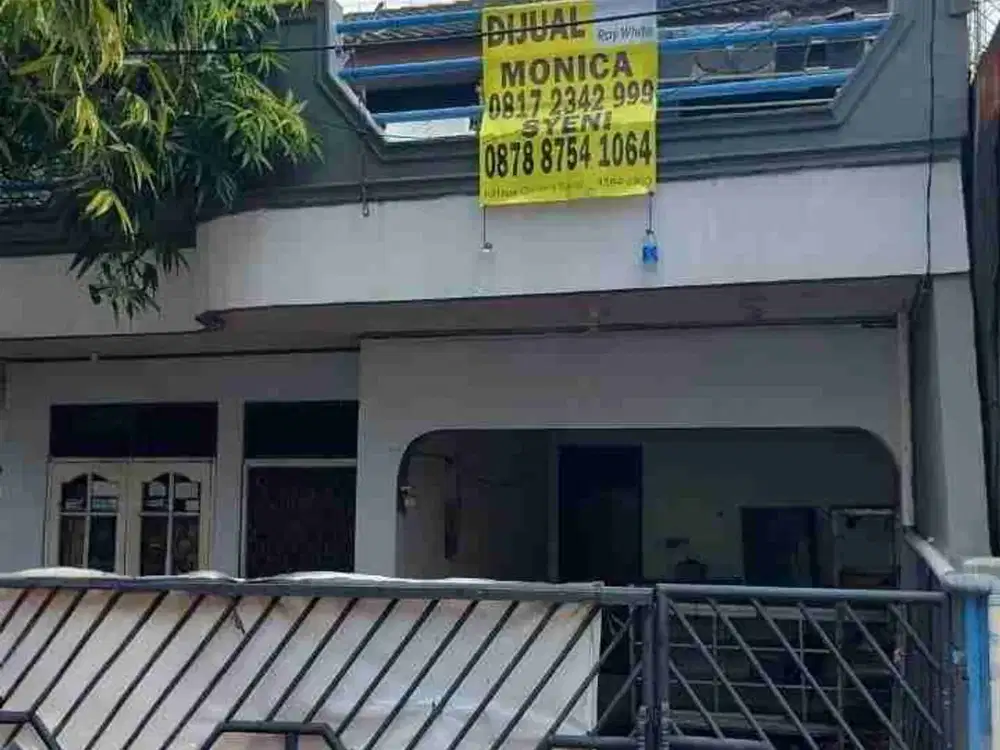 Rumah hitung tanah Sunter Jaya Bentengan Jakarta Utara Row jalan 2 mobil