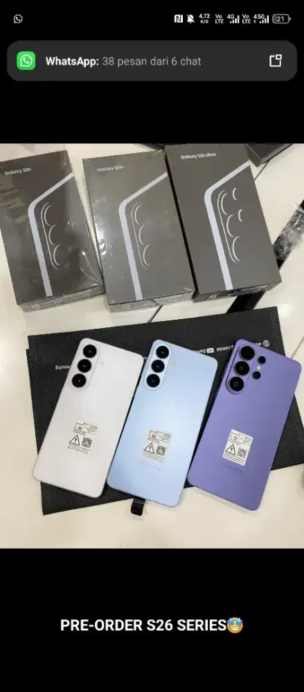 SAMSUNG S 26 SERIES OPEN PRE-ORDER