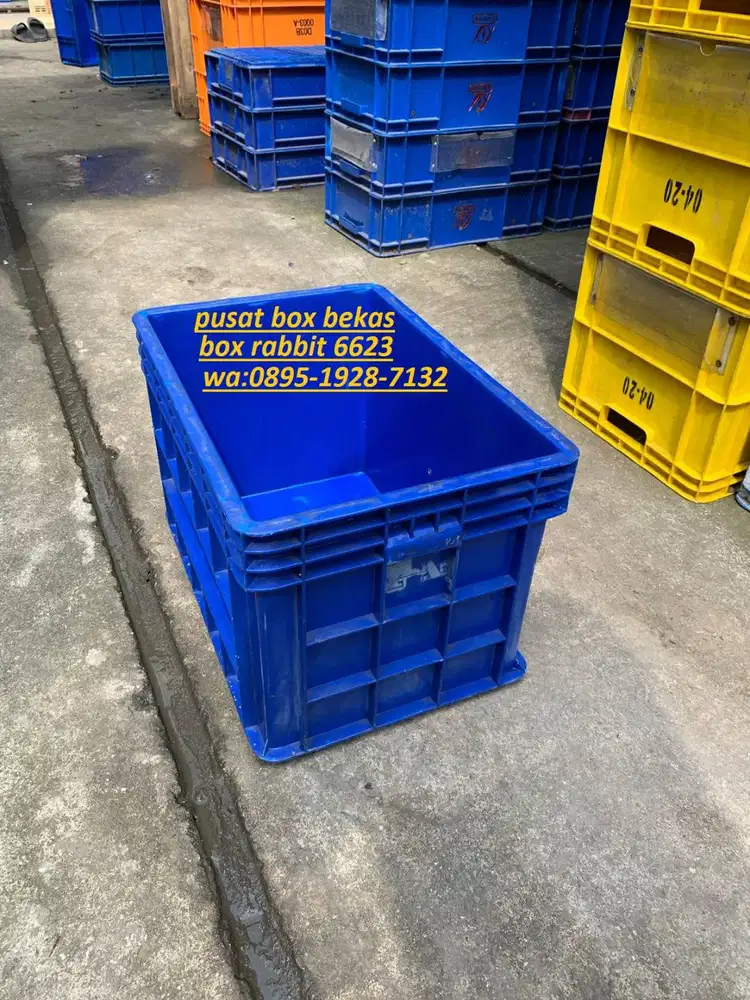 Kontainer plastik tahan lama 6623 pbb