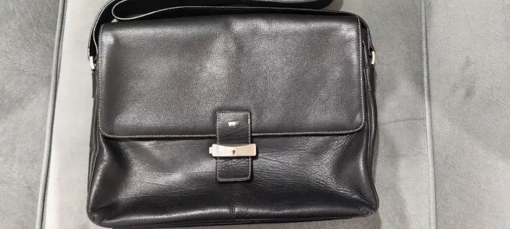 Tas kerja pria merk braun buffel