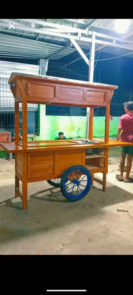 Jual gerobak angkringan murah (COD)