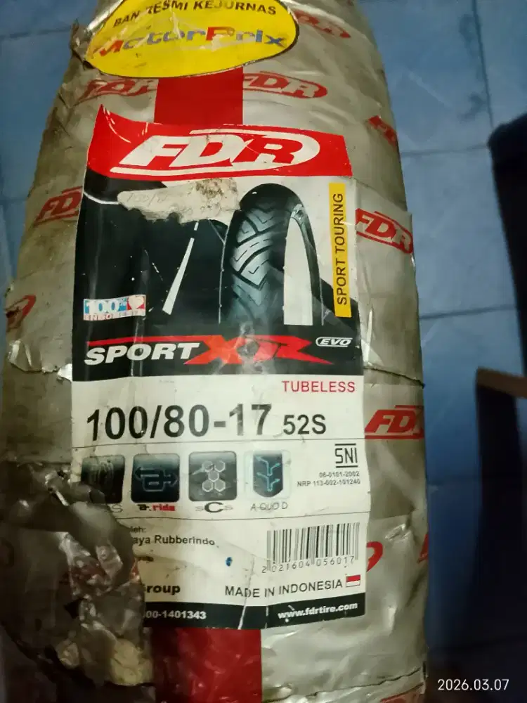 Ban tubeles FDR 100/80-17