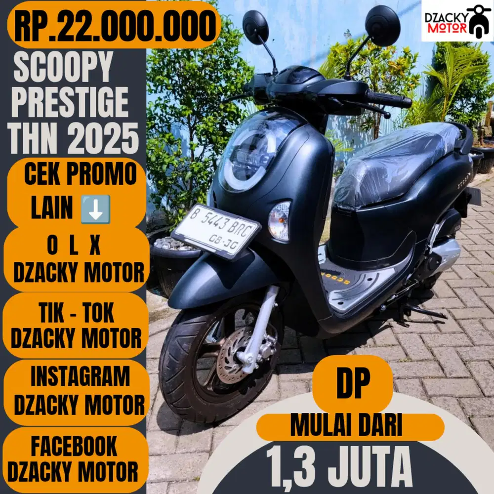 SCOOPY PRESTIGE 2025 SECOND LIKE NEW