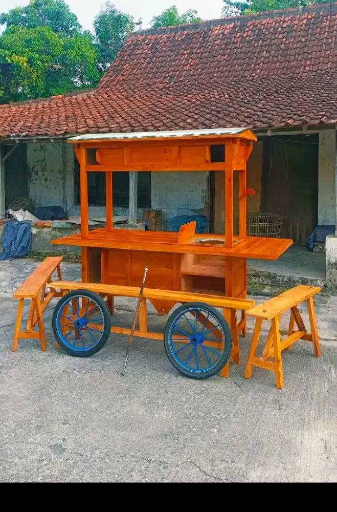 Jual gerobak angkringan murah (COD)