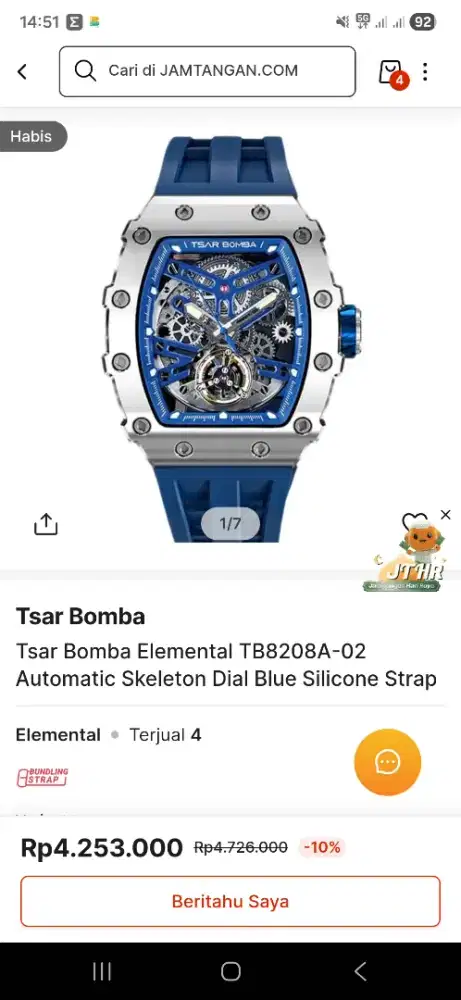 Tsar Bomba Elemental Automatic