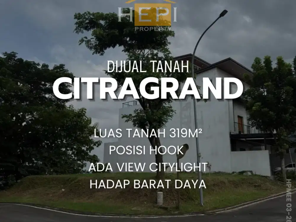 Dijual Kavling Boulevard Citragrand Tembalang Semarang