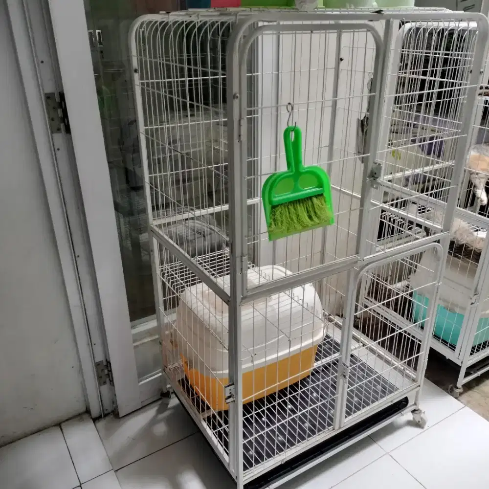 Kandang kucing bisa dilipat