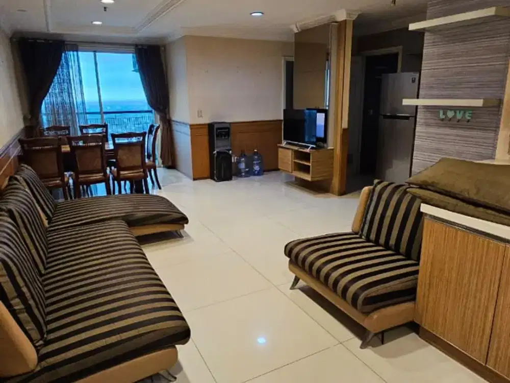 Ss.3285 - Murah !! Disewakan Apt. Frenchwalk Tower Lyon Garden Luas 88 Full Furnish Lantai Tinggi