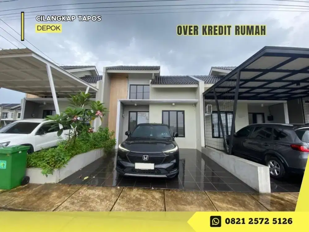 Jual Over Kredit Rmh LT90 139JT dekat Tol di Permata Cimanggis Cluster Terbaru