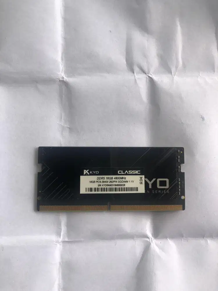 Ram laptop 16GB DDR5 4800Mhz KYO