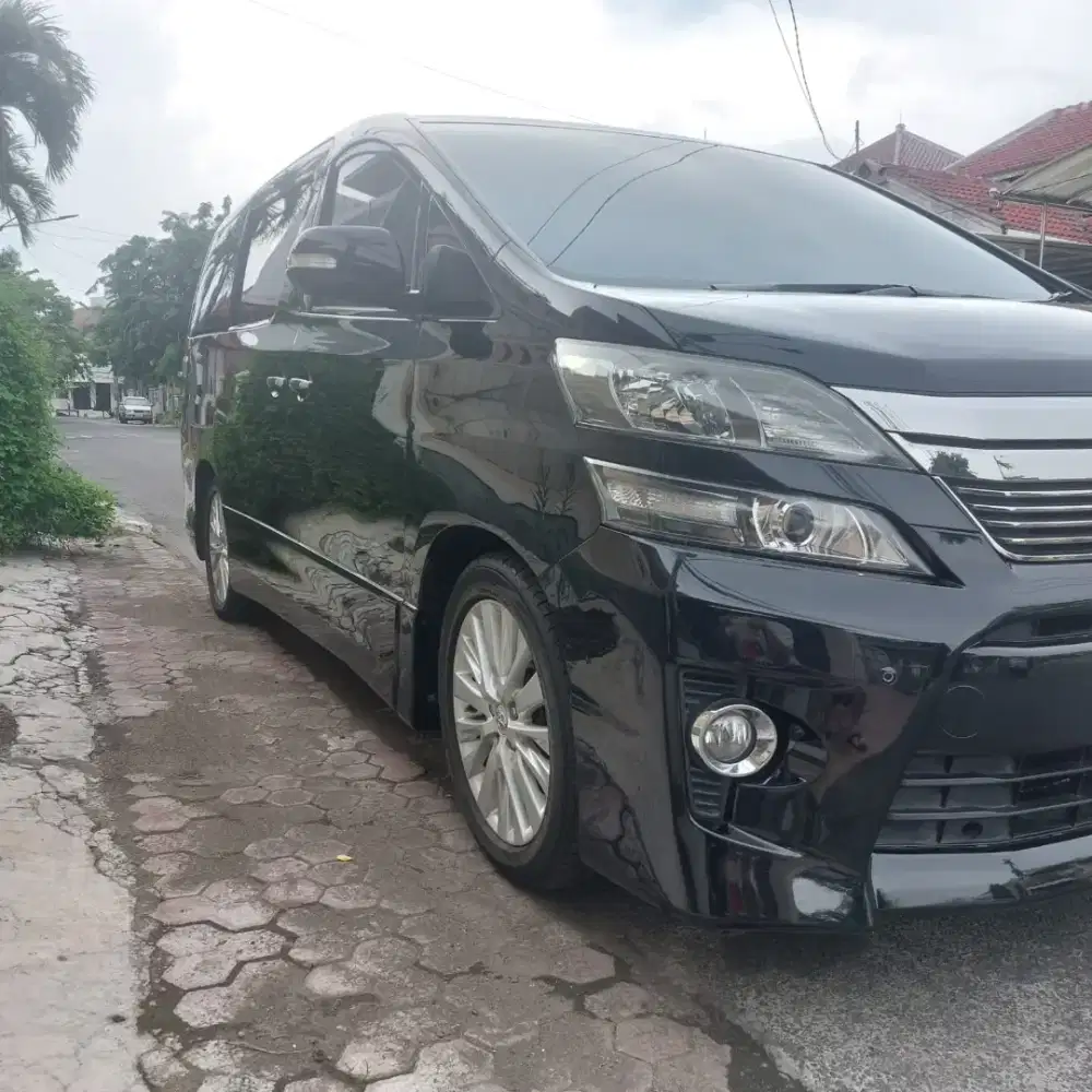 Vellfire 2012 ZG Premium Sound Type Tertinggi Facelift 2013 Plat N