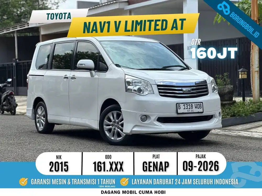 Toyota NAV1 V Limited AT 2015