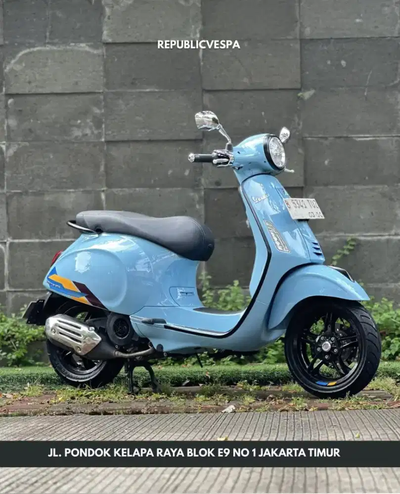 DIJUAL VESPA PRIMAVERA S NEW MODEL 150 IGET ABS LED TH 2022 PERFECT
