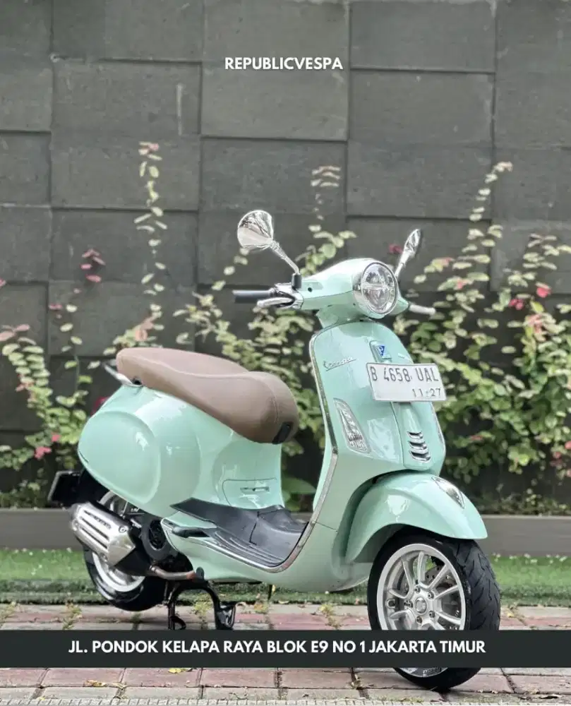 DIJUAL VESPA PRIMAVERA 150 IGET ABS LED TH 2022 PERFECT CONDITION