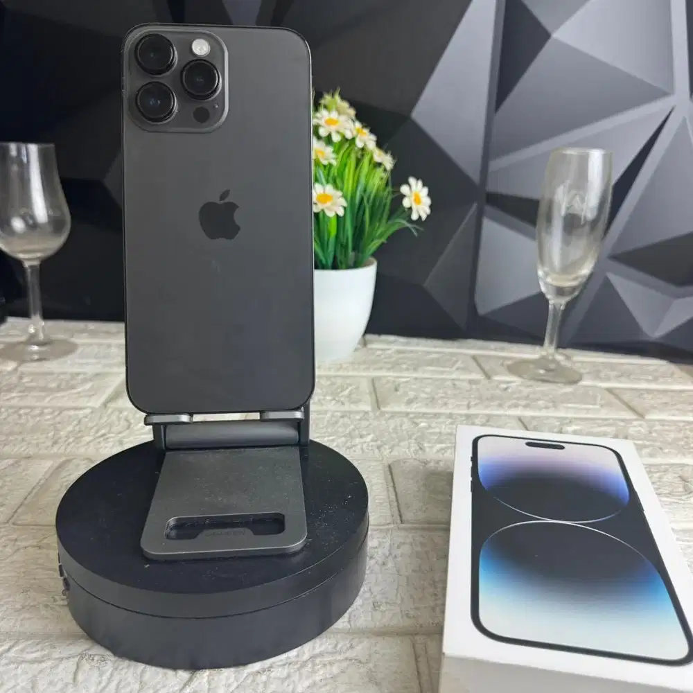 Iphone 14 pro max 128gb Ex ibox Fullset ori Bisa COD dan TT