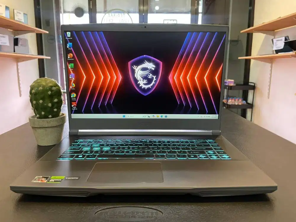 MSI THIN A15-B7UCX // GARANSI RESMI // RTX (4GB)