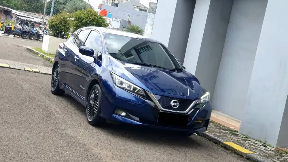 [ LOW KM ] Nissan Leaf EV Electric AT Biru 2021/2022