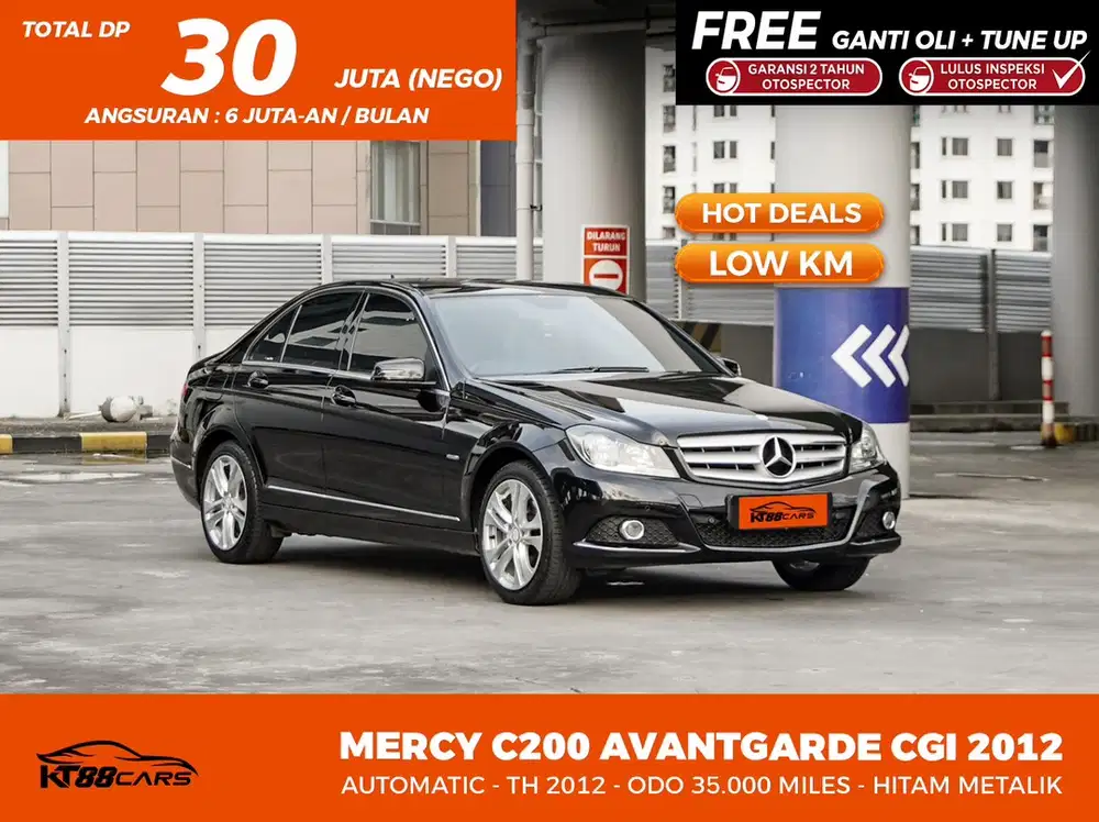 Mercedes-Benz C200 2012 Bensin