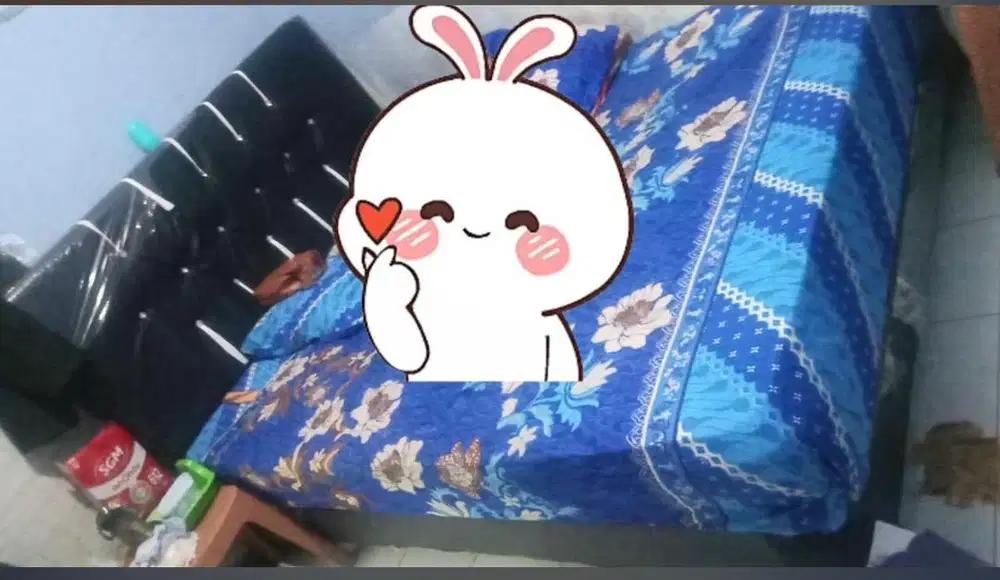 Dijual dipan plus kasur uk 160