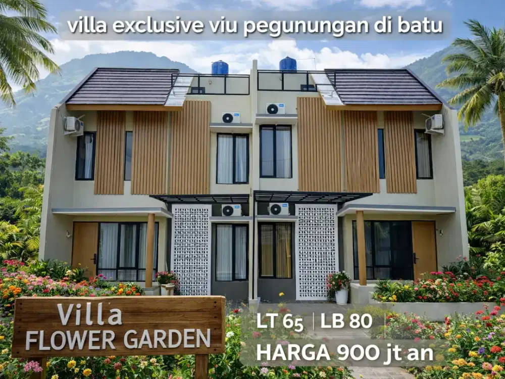 Villa Nyaman untuk Hunian dan Rental Harian