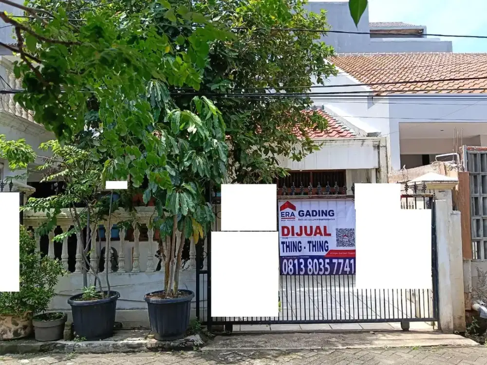 Ss.3728 - Murah !! Dijual Rumah Siap Huni 9x16 Jalan 2 Mobil di Sunter Jaya Hadap Utara
