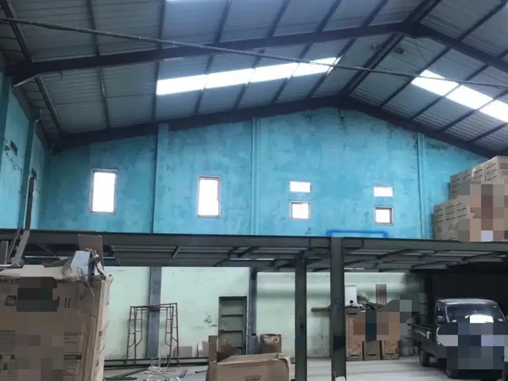 Dijual dan disewakan Gudang Kavling DPR Cipondoh 800 meter 9,8 M