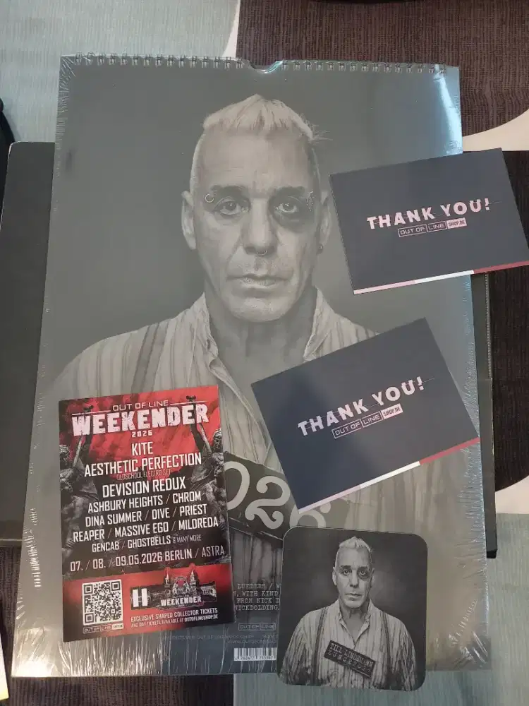Till Lindemann Calendar 2026 - kalender