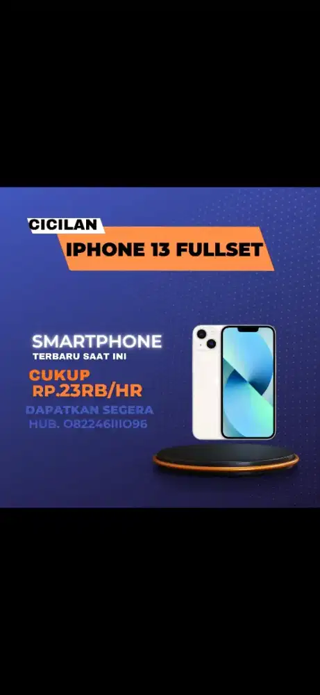 IPHONE 13 CICILAN