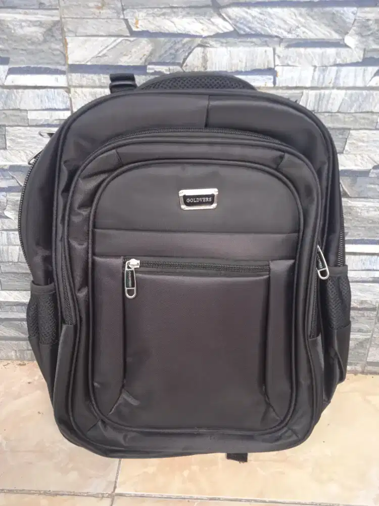 Tas ransel polo ukura 16 unch baru ada mantel hujan  poris cipondoh