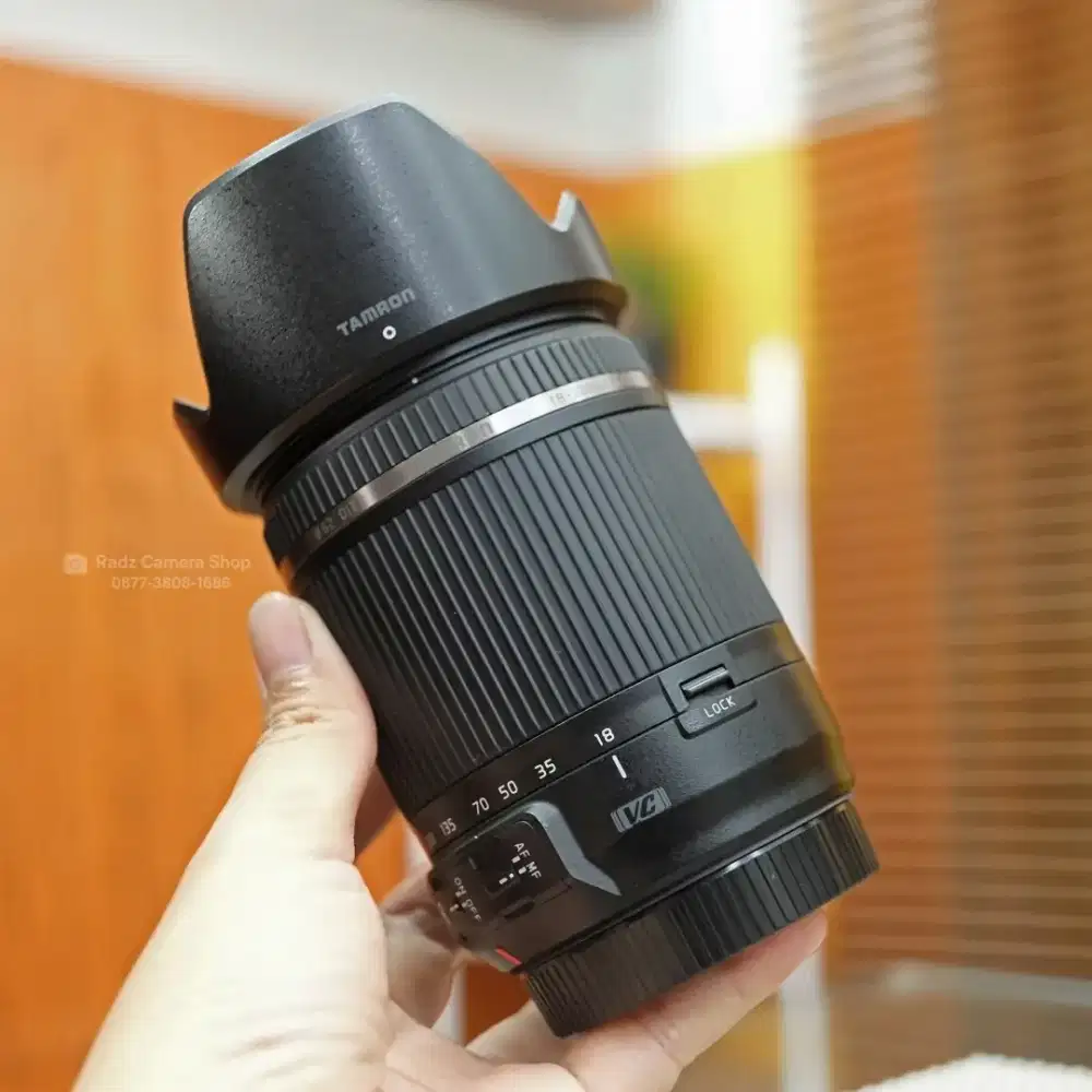 Tamron 18-200mm f/3.5-6.3 Di II VC for Canon Mulus Fungsi Normal