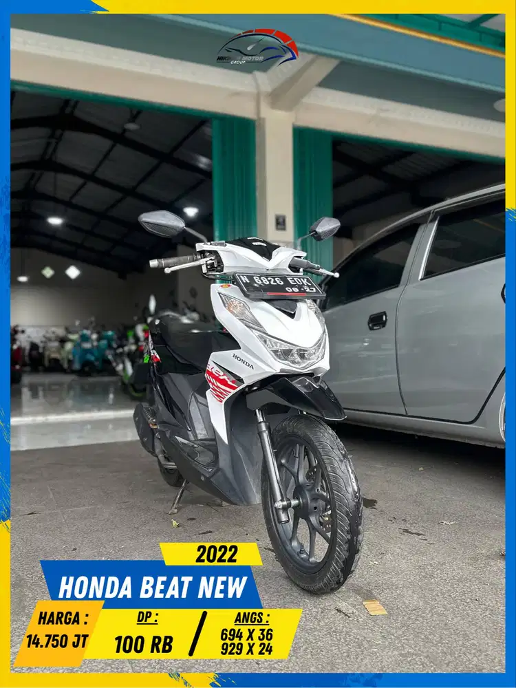 HONDA BEAT NEW 2022 GAS POLL MASZEHH HIKMAH MOTOR KEPUH