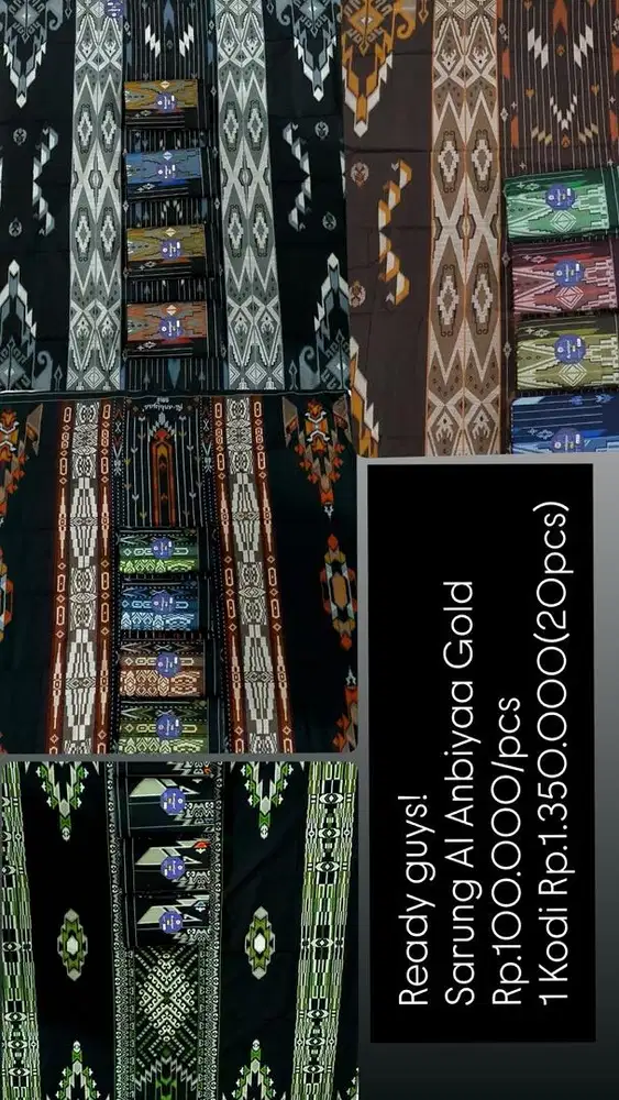 Ready Sarung Al Anbiyaa Gold termurah