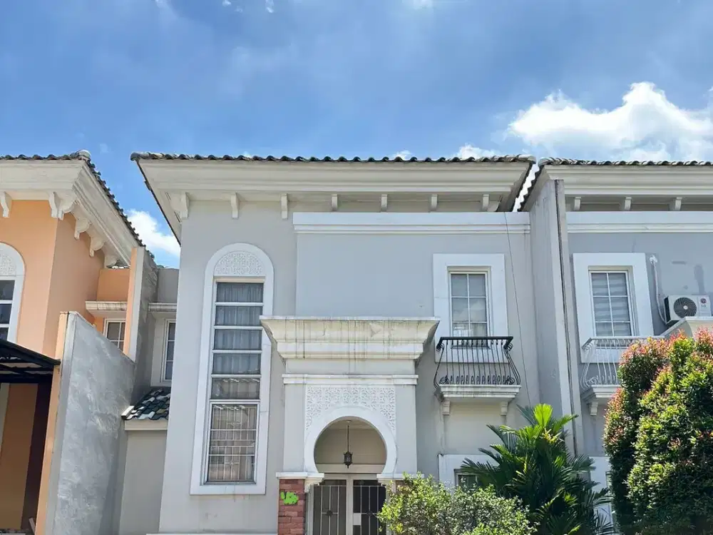 Dijual rumah Alicante 3 BR full furnished 3,4 M