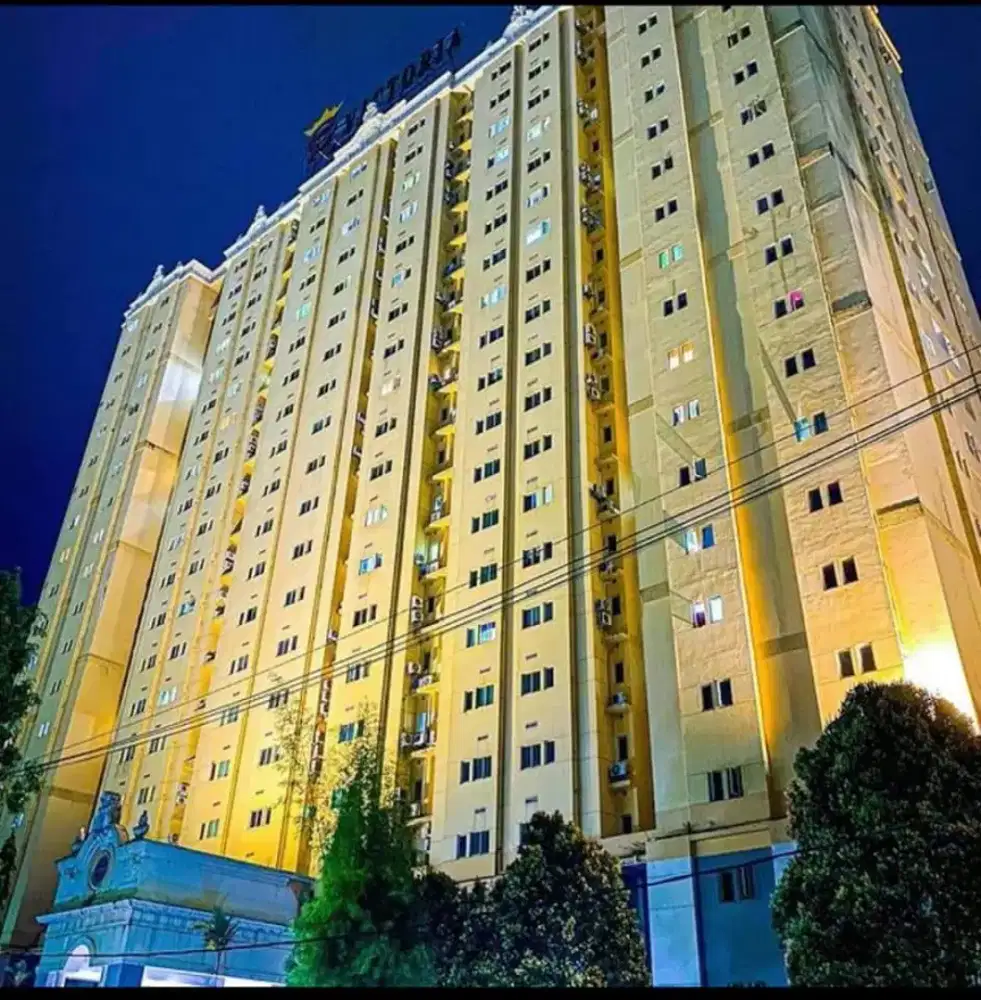 jual cepat Apartemen Queen Victoria 3BR Full Finished mewah dan bagus