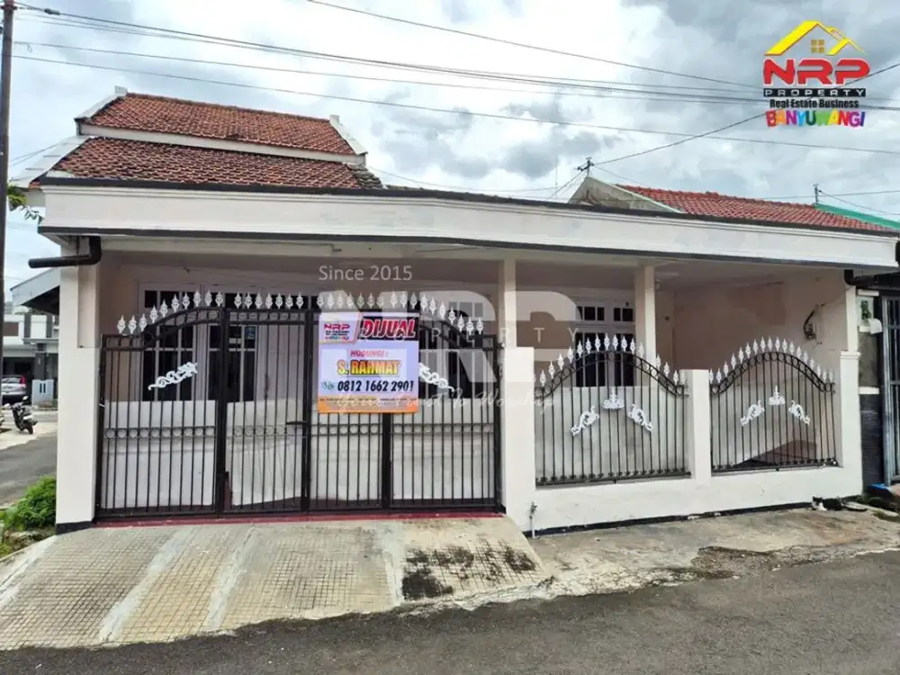 Dijual Rumah 2 Lantai Siap Huni 50 Meter dari Jl. Brawijaya - Bwi