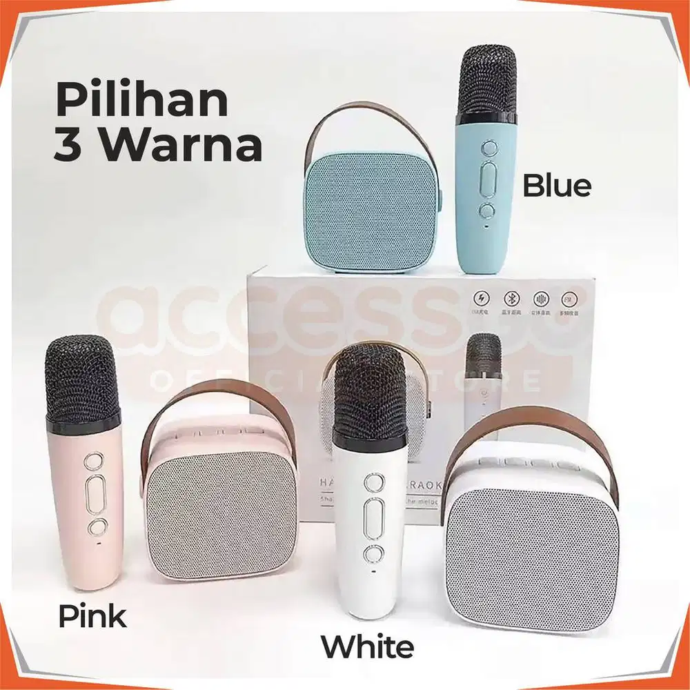 MINI KARAOKE MICROPHONE D20-K1 SPEAKER SET BLUETOOTH MICROPHONE