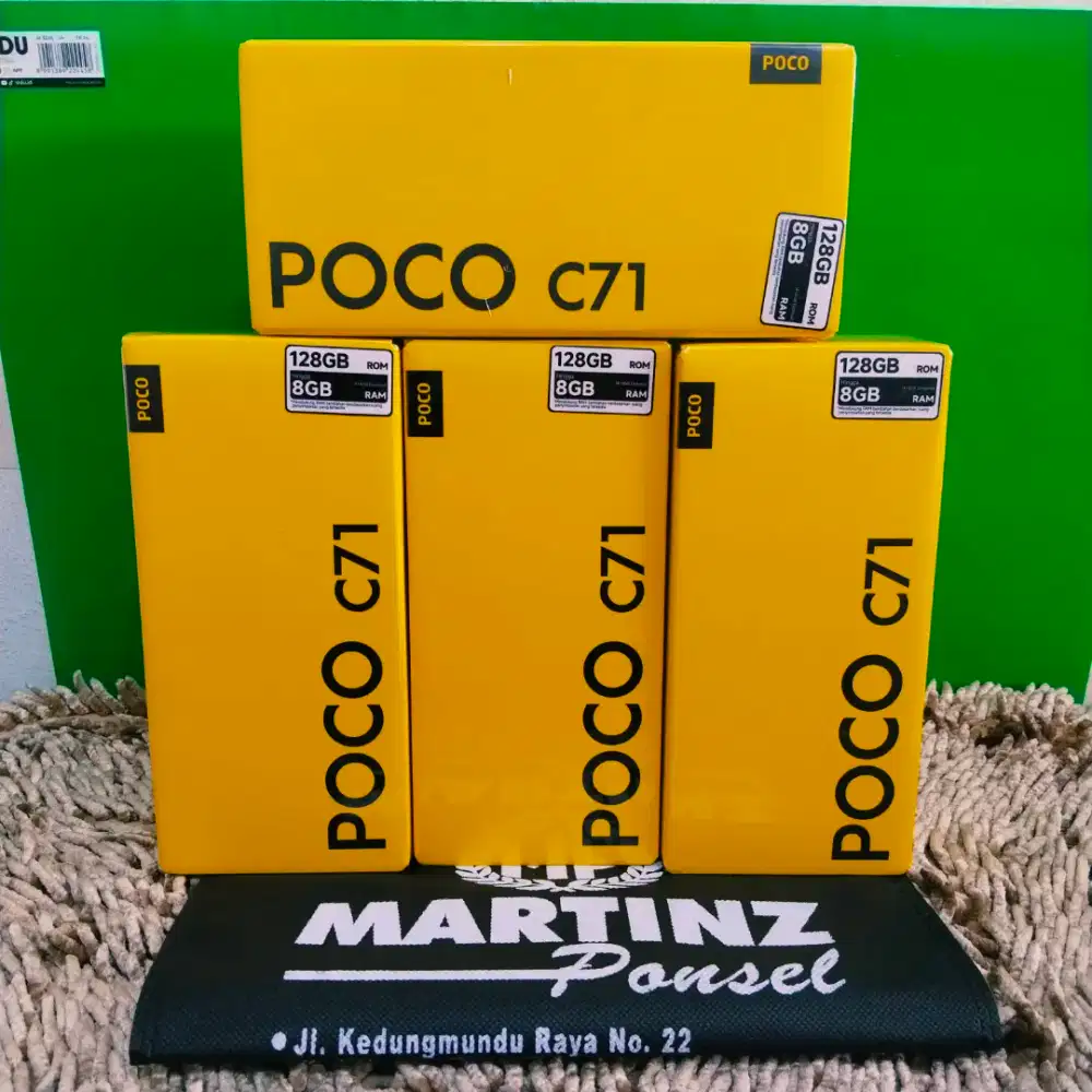 Poco C71 4/128 new termurah
