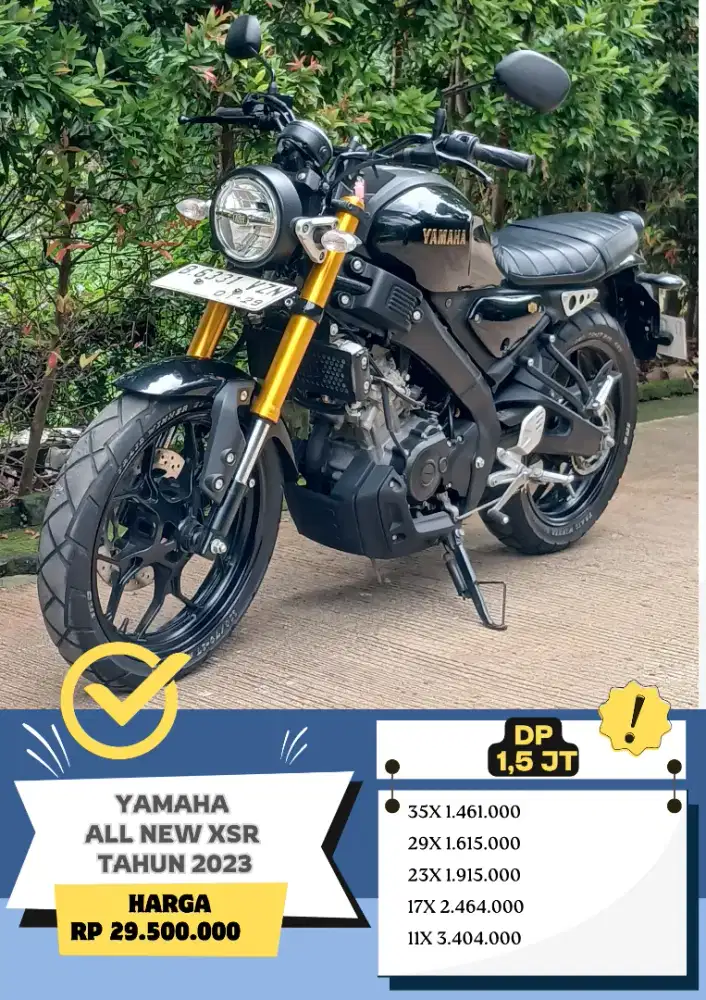 Yamaha ALL NEW XSR 155 tahun 2023