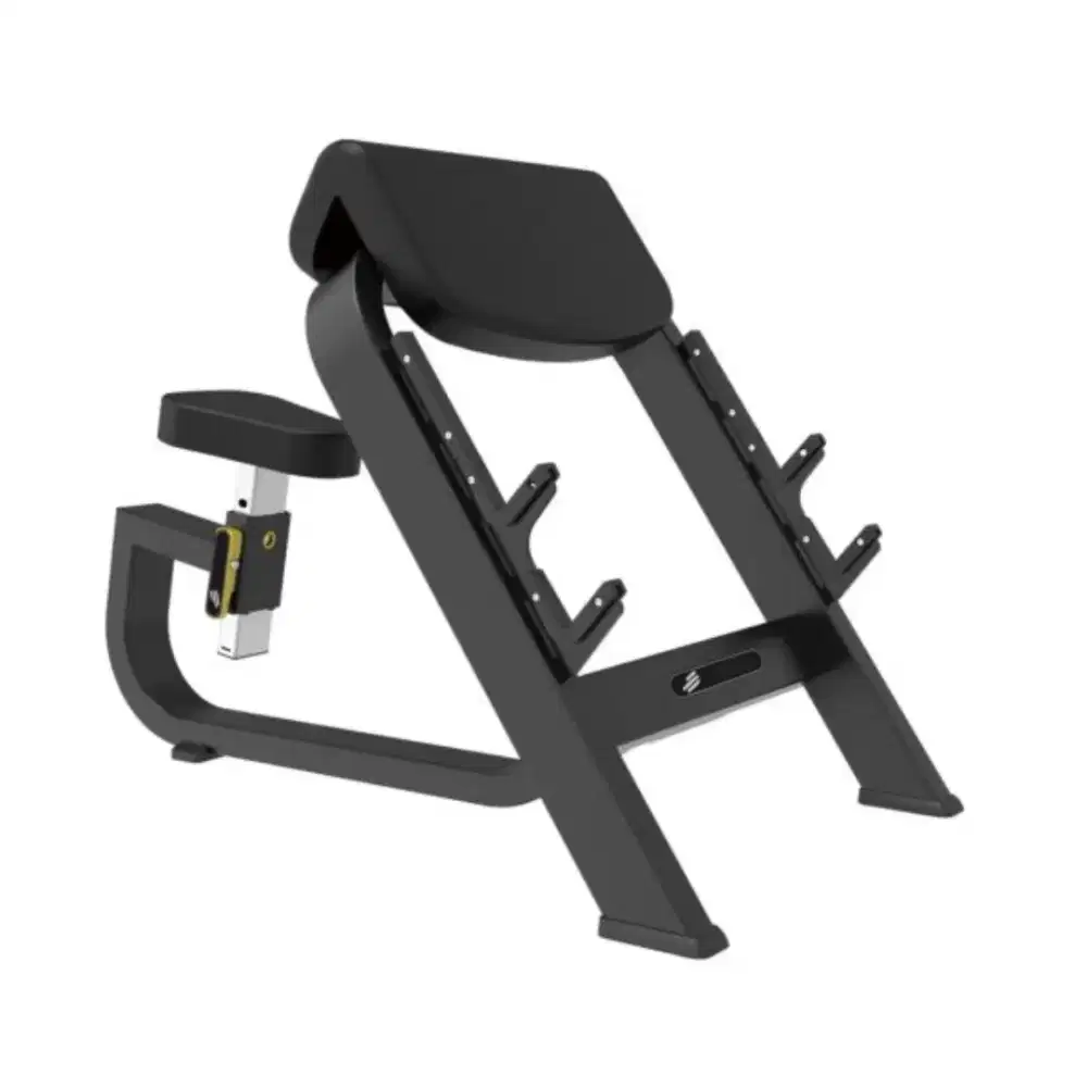 Preacher bench komersial fitness import