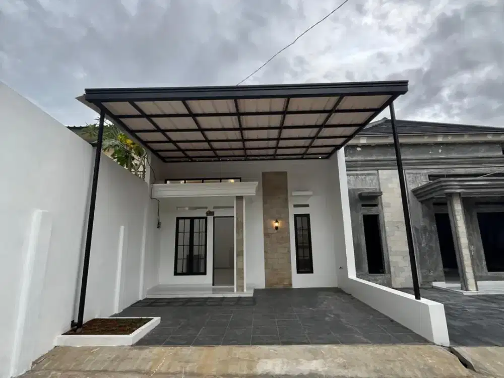 Rumah Bojongsari Siap Huni Cluster Pinggir Jalan Utama Muchtar Raya