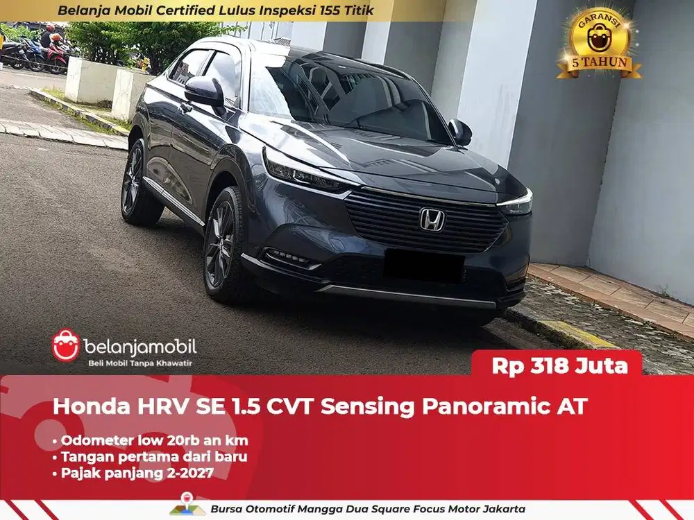 [ LOW KM ] Honda HRV HR-V HR V SE 1.5 Sensing Panoramic 2023/2024