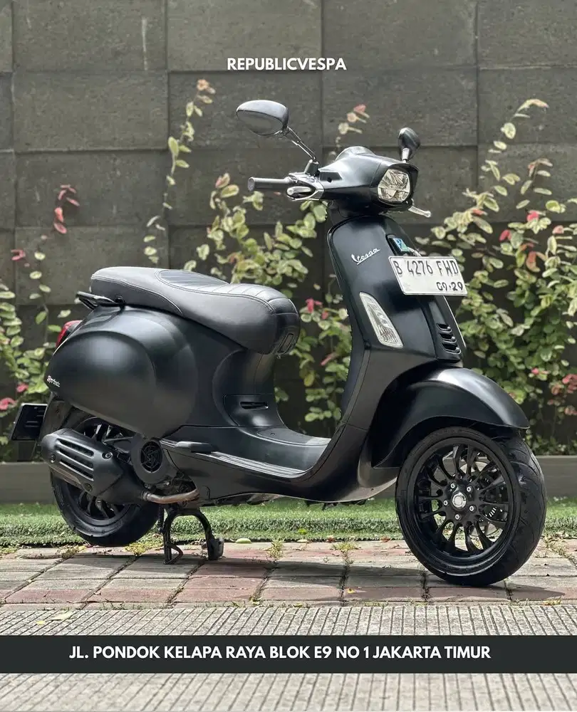 TERMURAH PIAGGIO VESPA SPRINT NOTTE 150 IGET ABS LED LIMITED EDITION