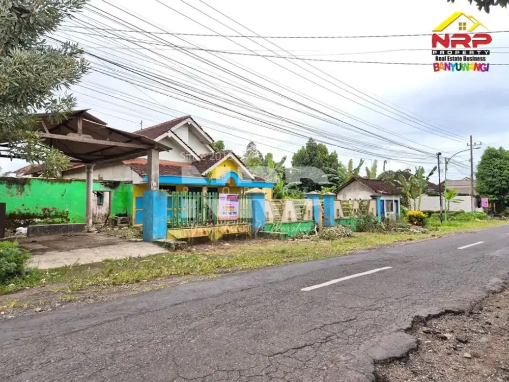 DIJUAL TANAH STRATEGIS + BONUS BANGUNAN KLASIK DI SEMPU- BANYUWANGI