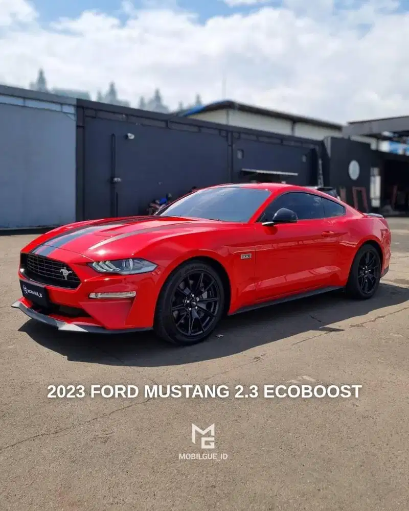 2023 FORD MUSTANG 2.3 L ECOBOOST AT MERAH
