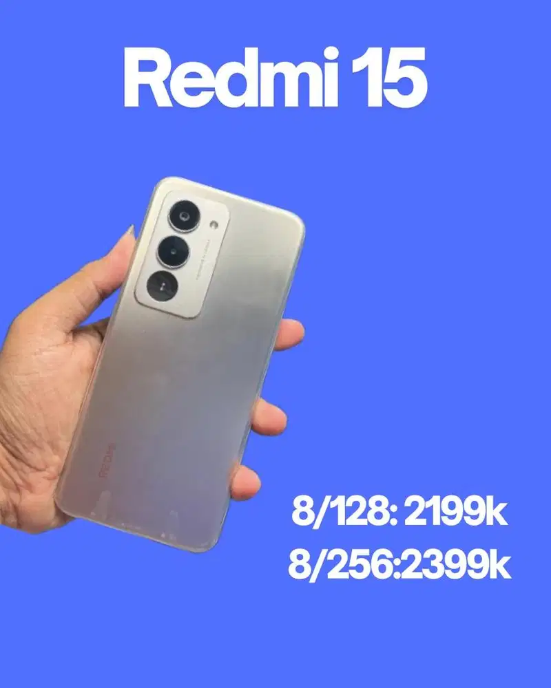 promo redmi 15 8/128